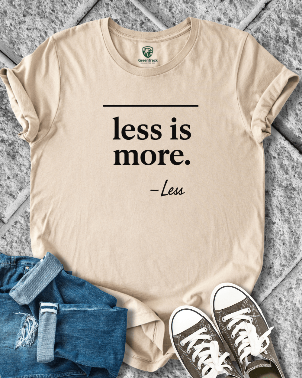 Less Is More Tee