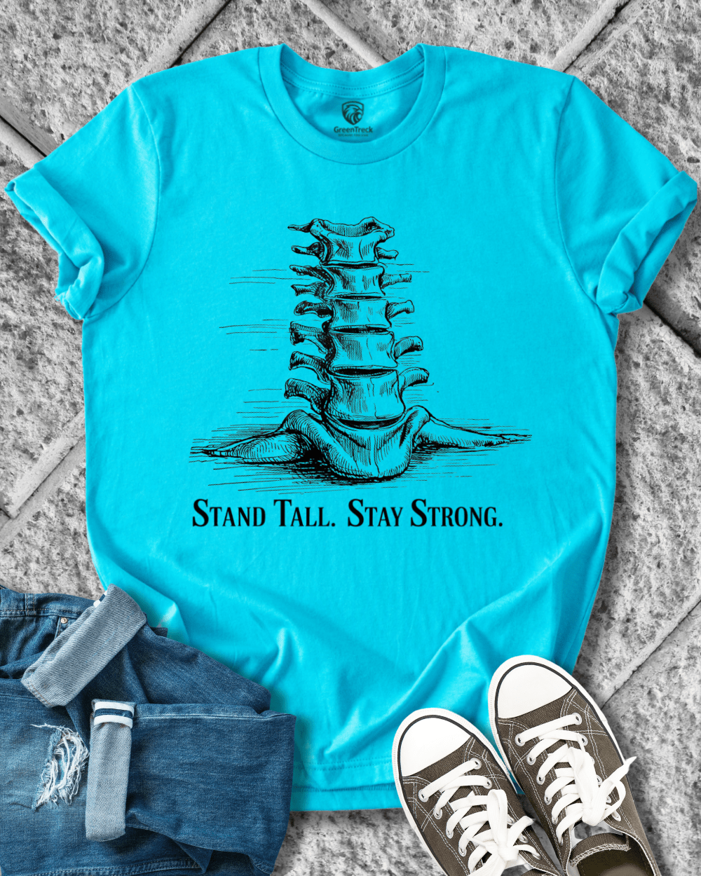 Stand Tall-Hand Drawn Tee