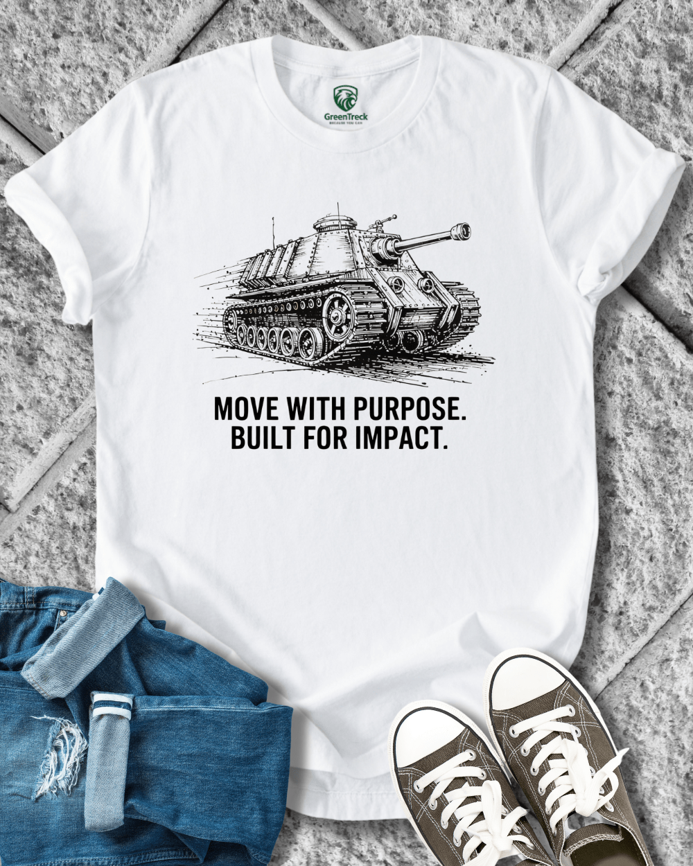 Built for Impact-Hand Drawn Tee