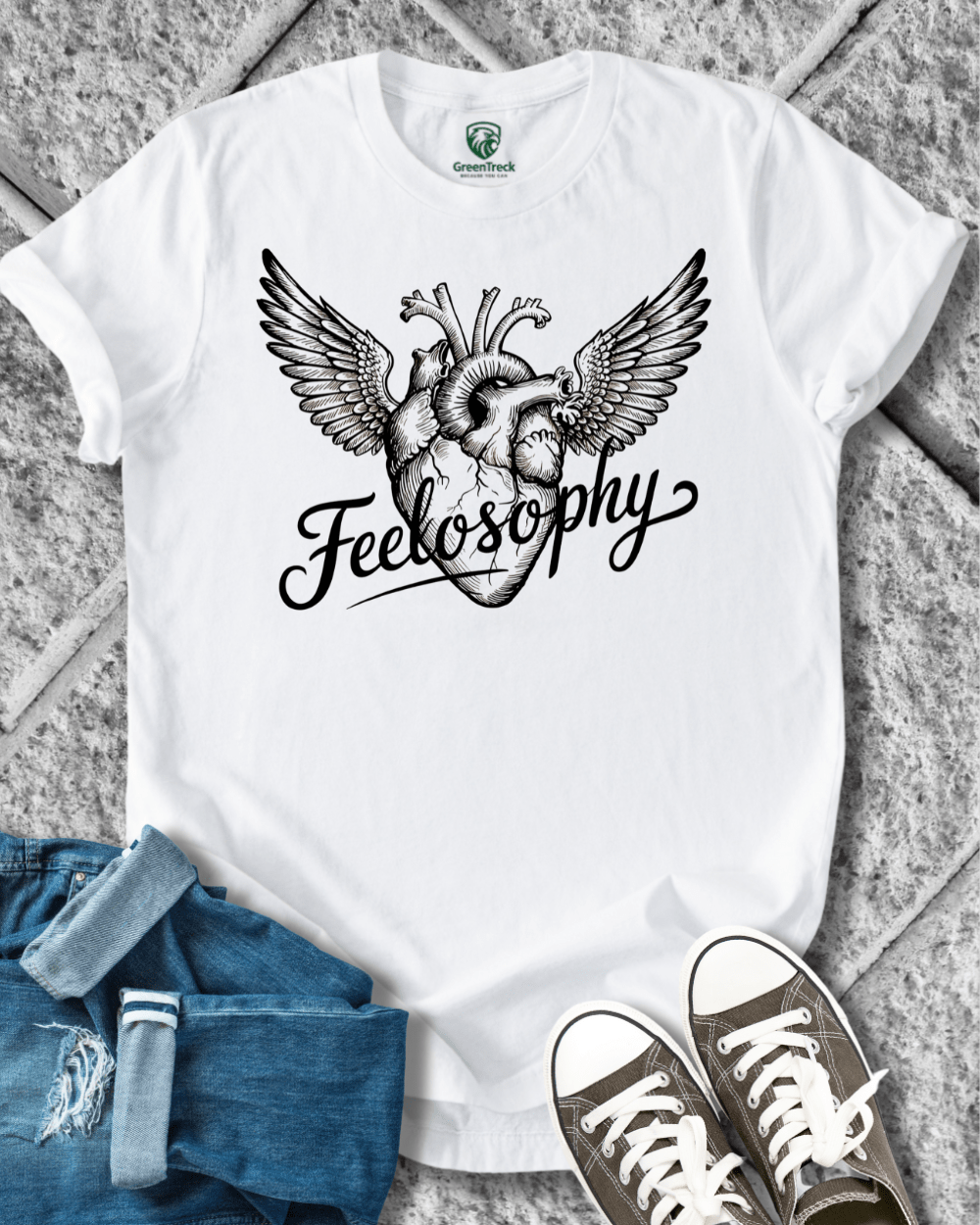 Feelosophy-Hand Drawn Tee