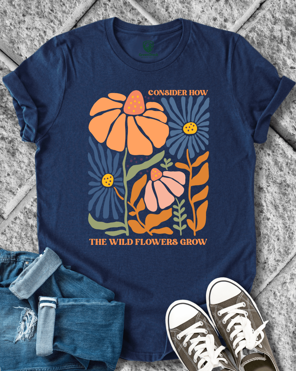 Wild Flowers Grow Tee