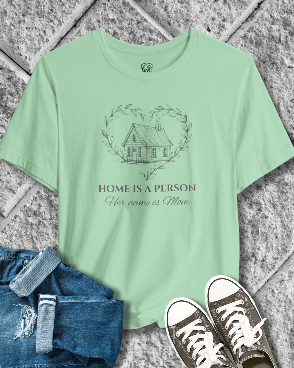 Home is Mom Tee