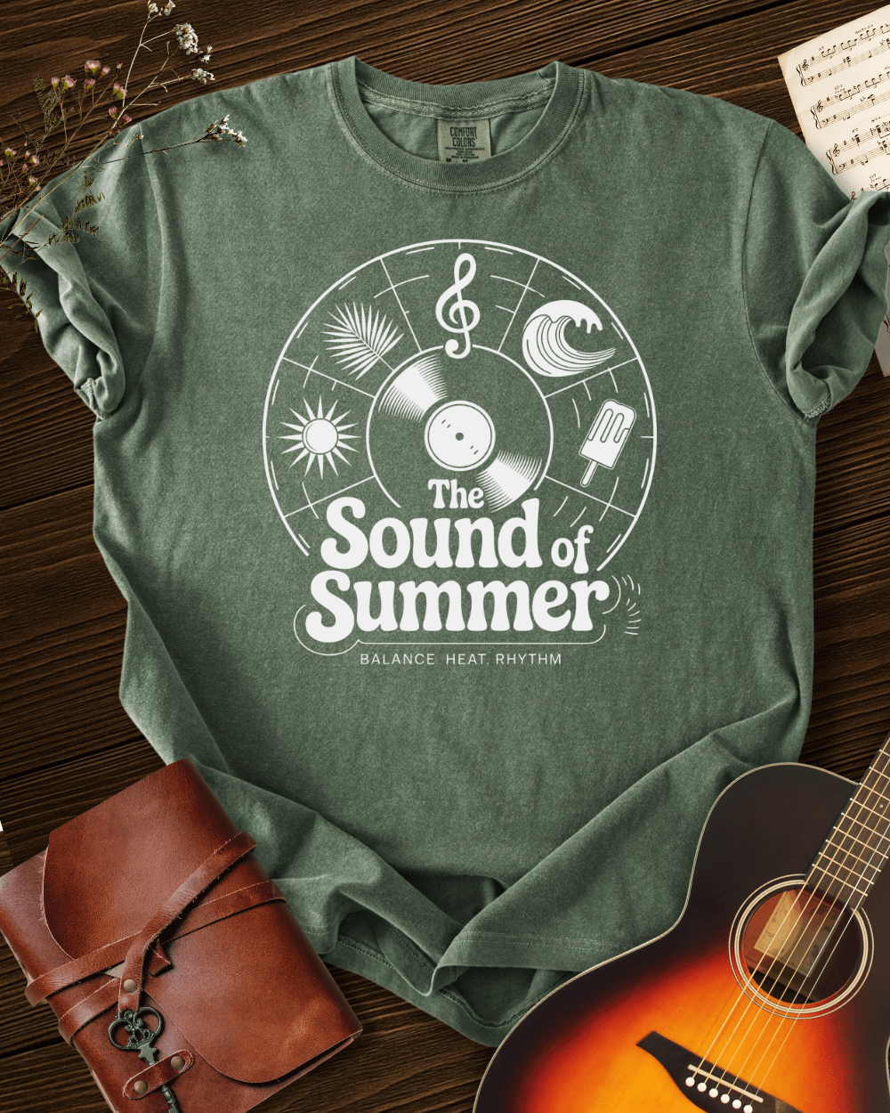 The Sound of Summer T-shirt Comfort Colors