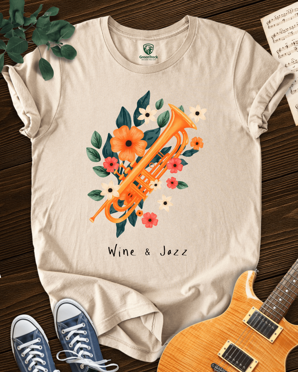 Wine & Jazz T-shirt