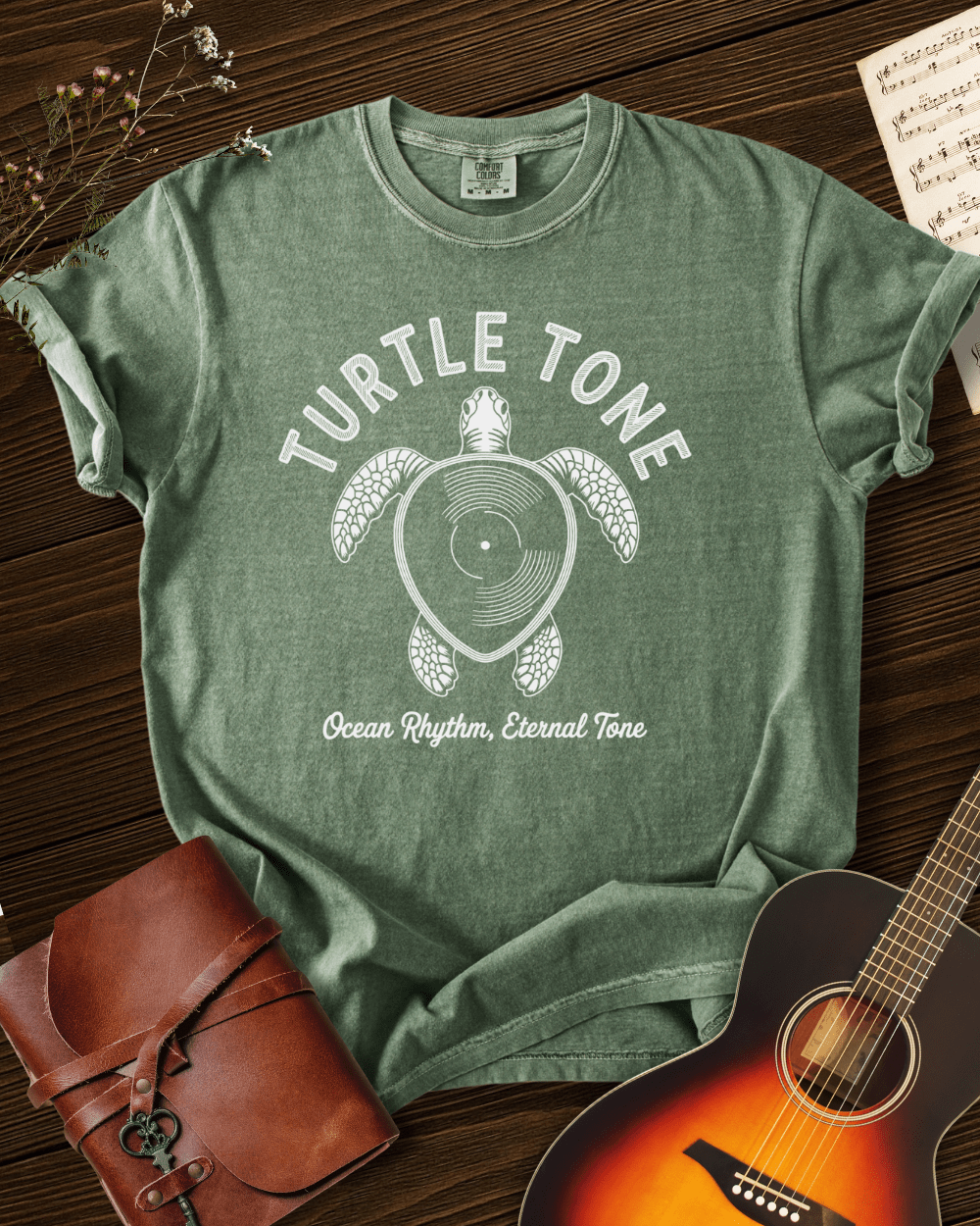 Turtle Tone T-shirt Comfort Colors
