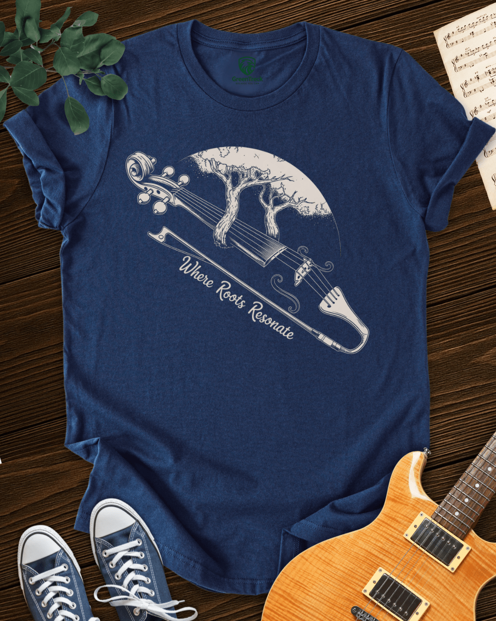 Where Roots Resonate T-shirt