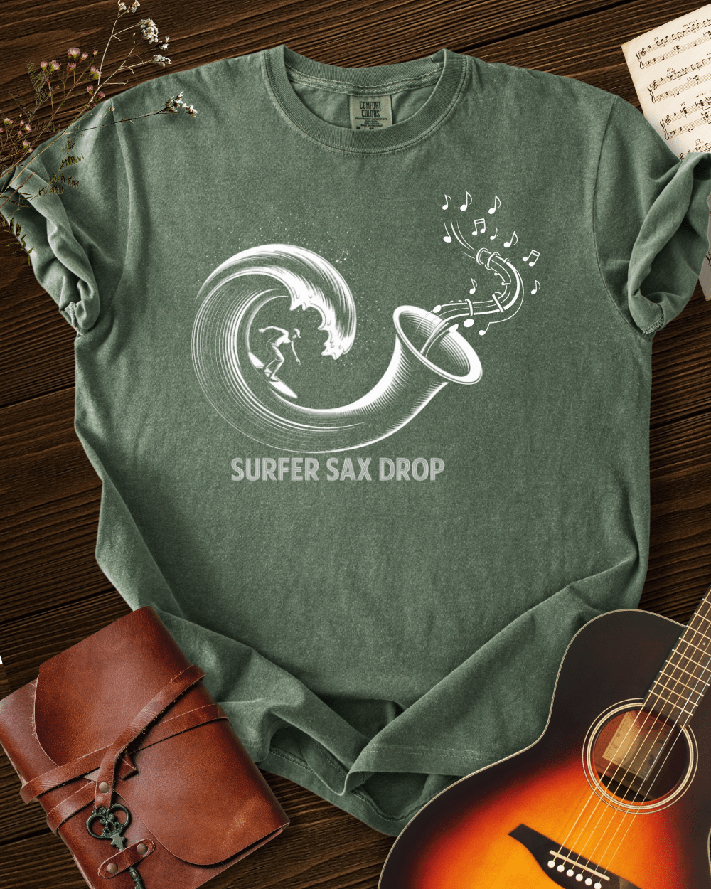 Super Sax Drop T-Shirt Comfort Colors