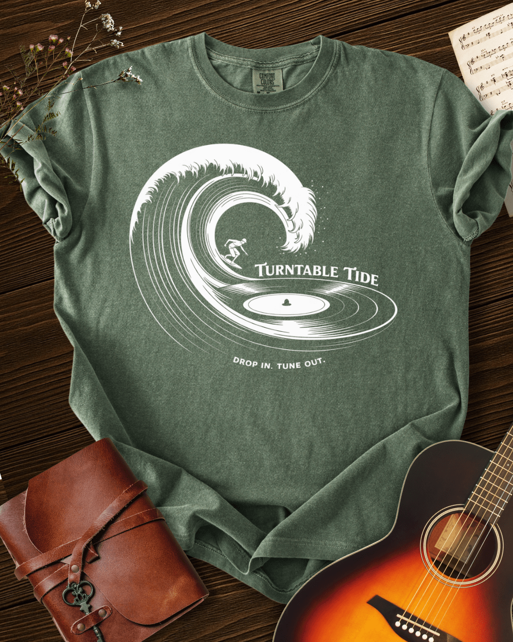Turntable Tide T-shirt Comfort Colors