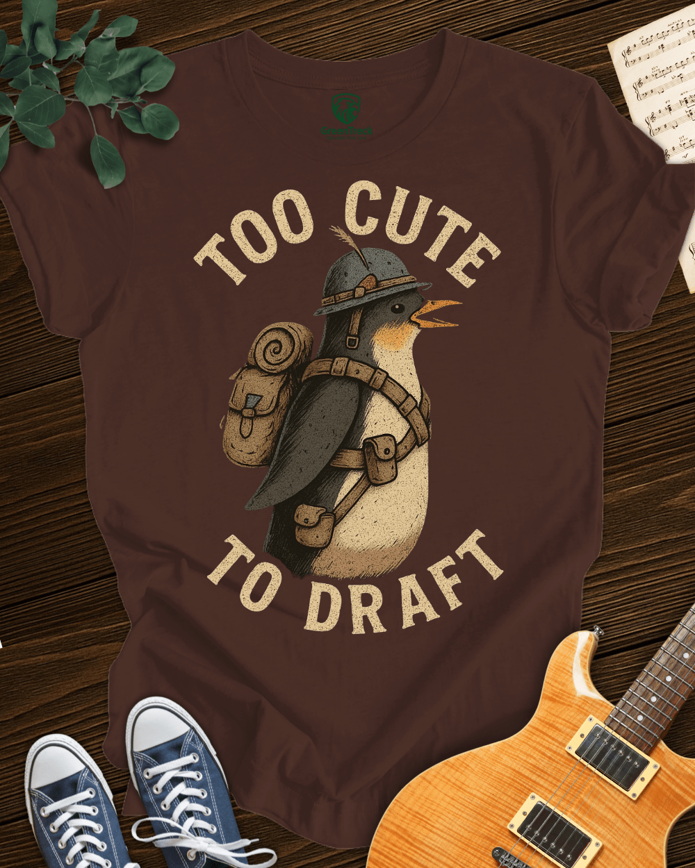 To Cute to Draft T-shirt