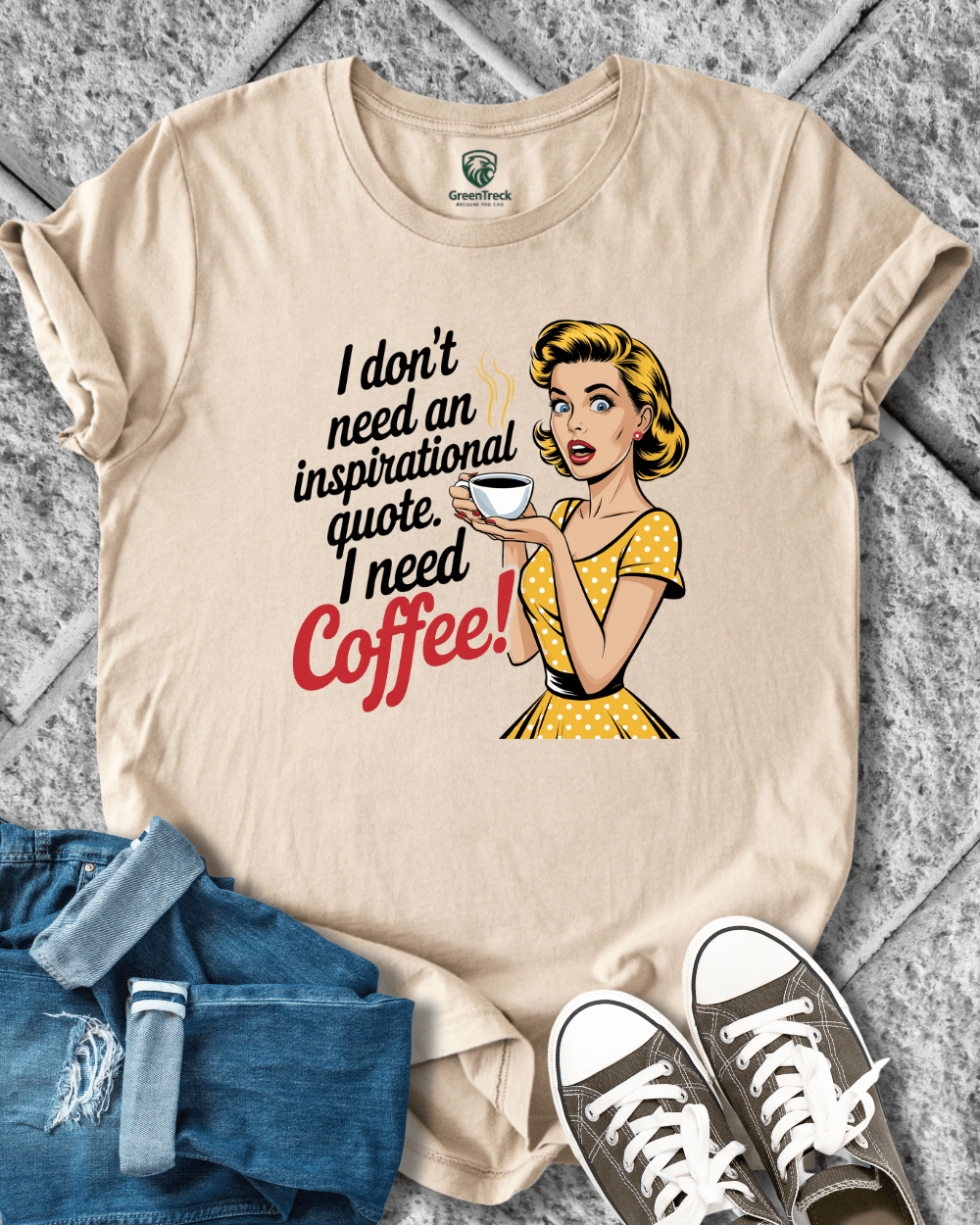 I Need Coffee Tee