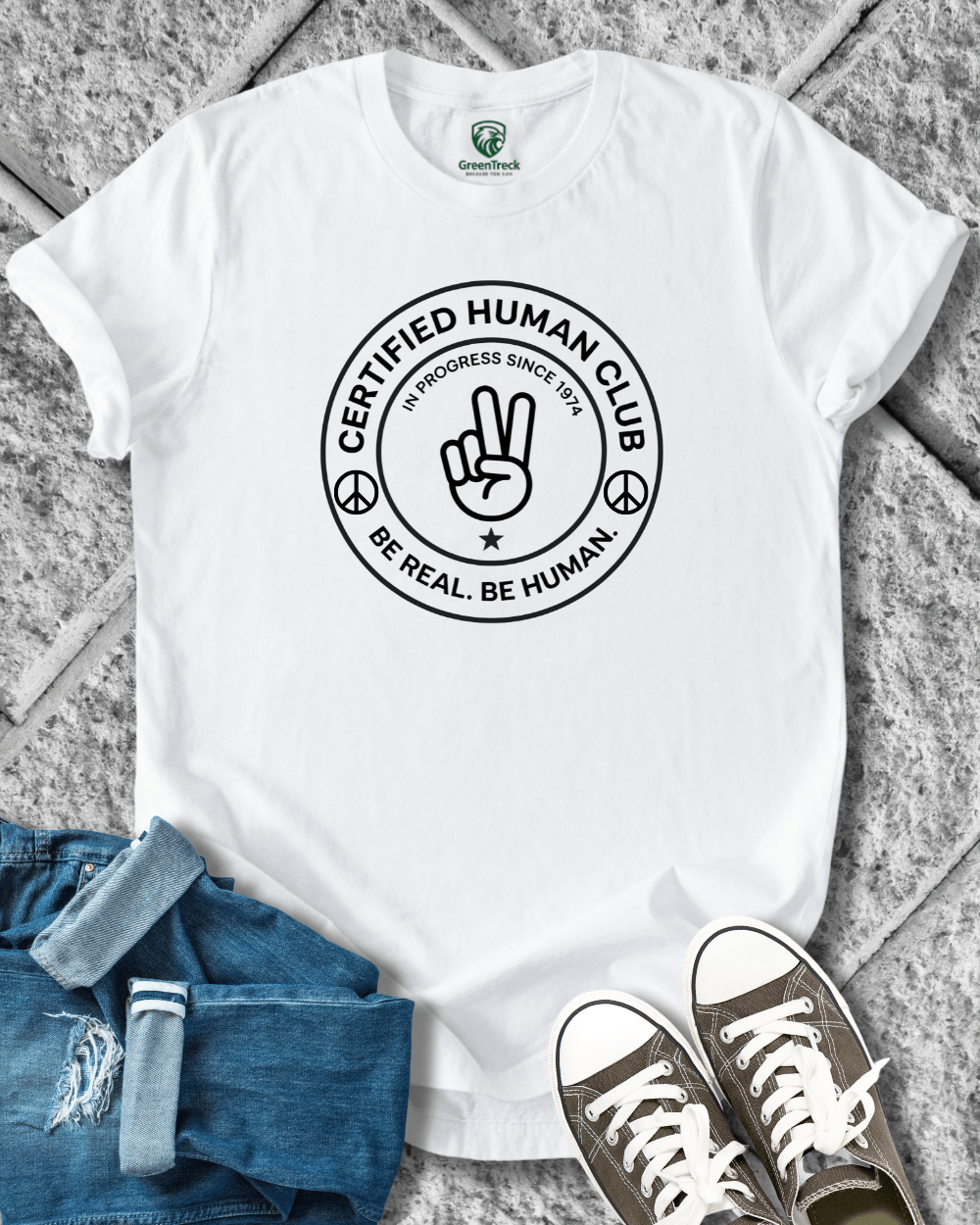 Certified Human Club Tee