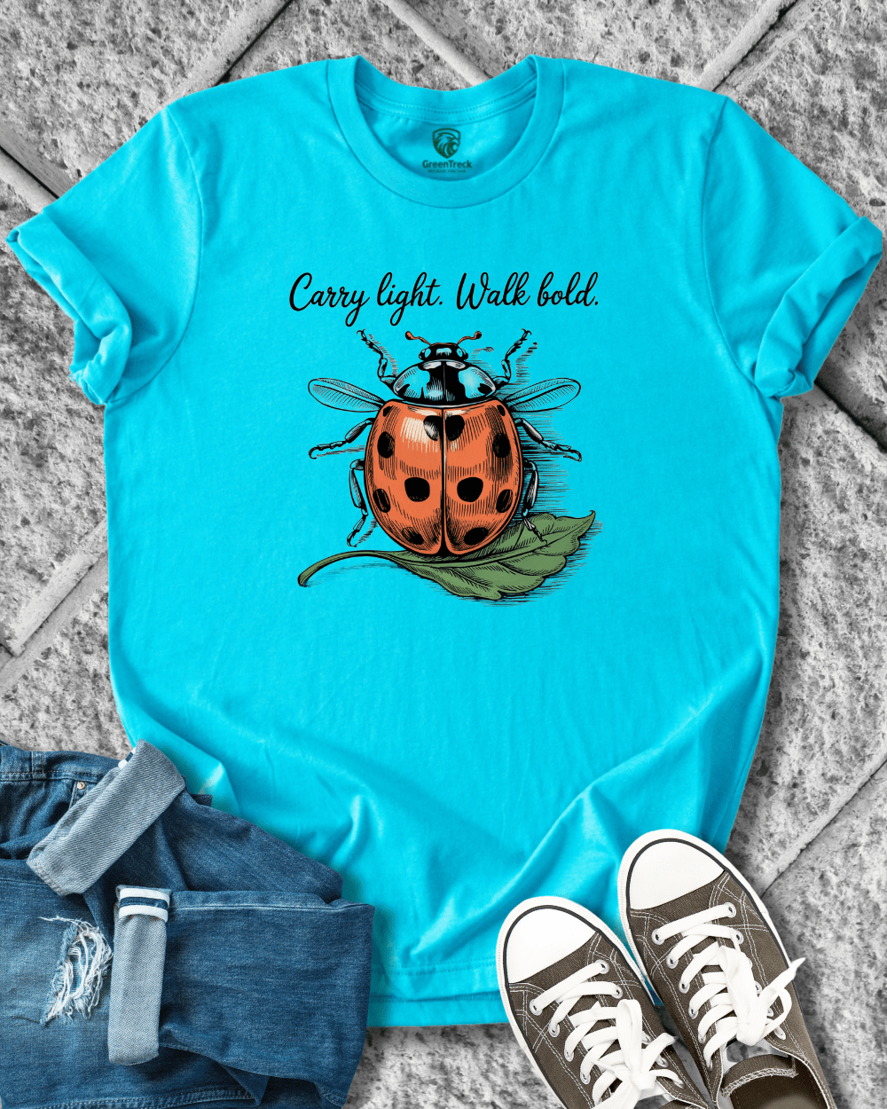 Carry Light. Walk Bold. Tee