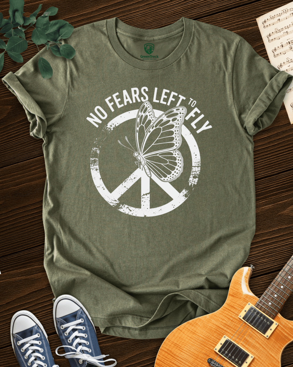 No Fear Left to Fly Tee