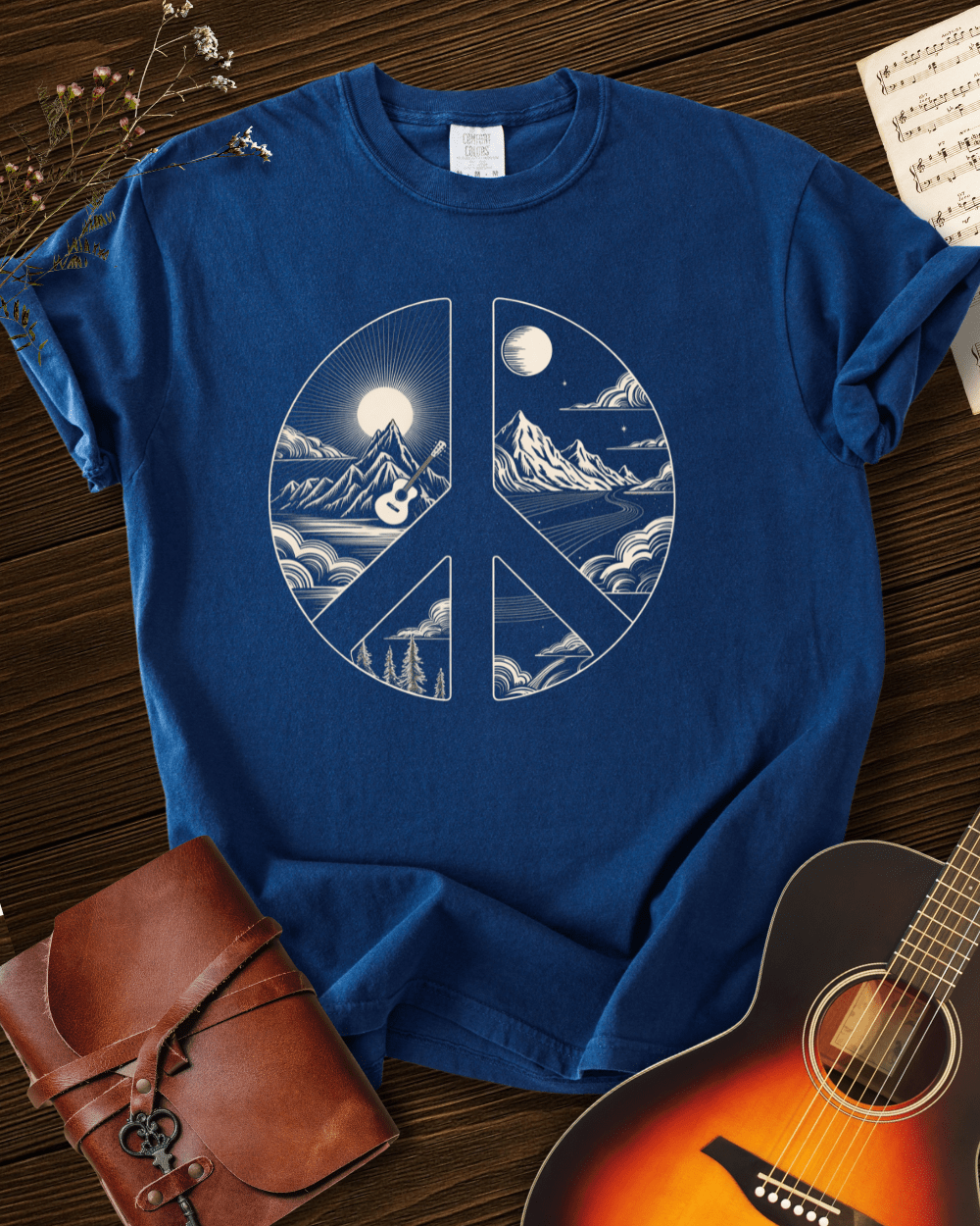 Love is in the Nature T-shirt Comfort Colors
