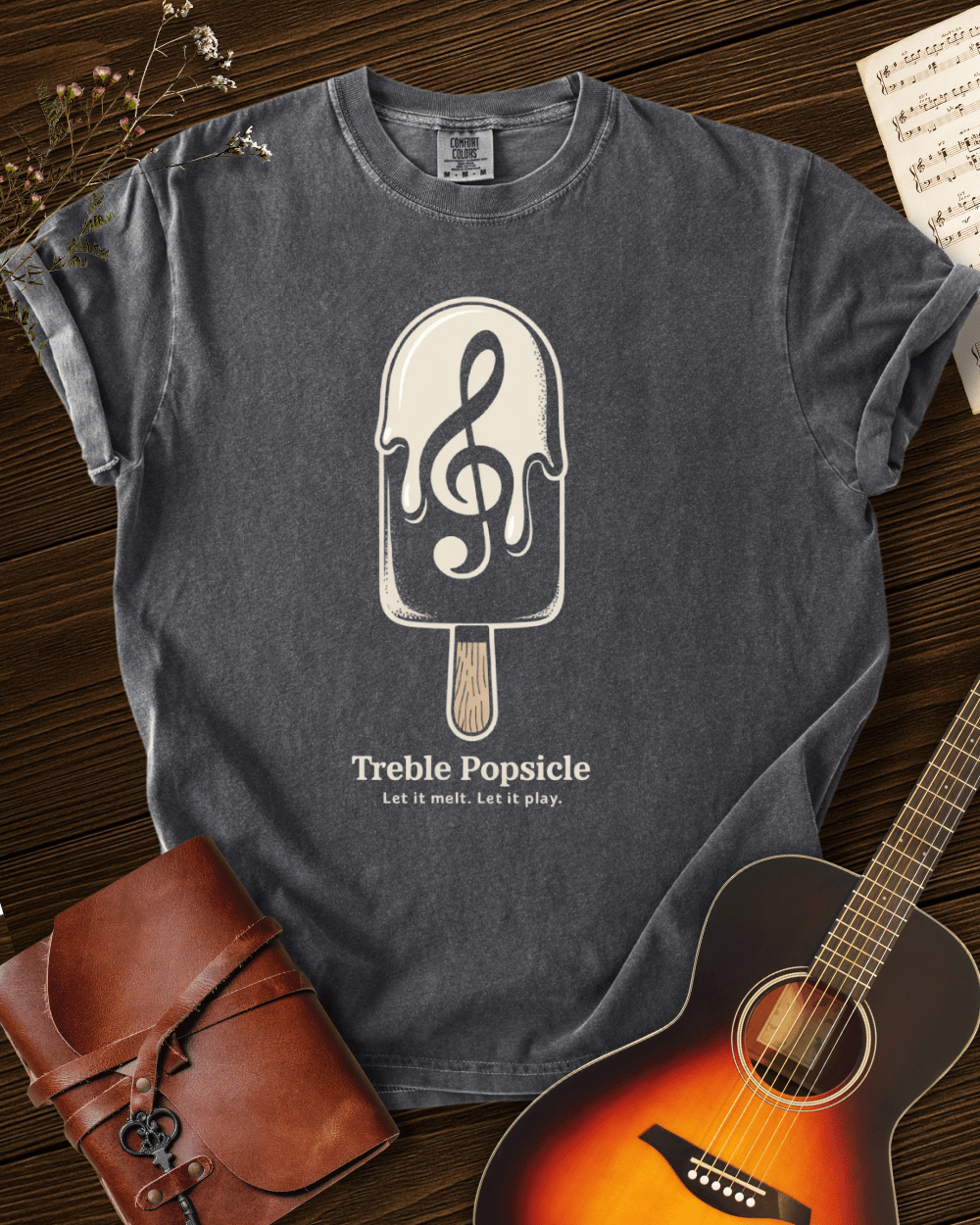 Treble Popsicle T-shirt Comfort Colors