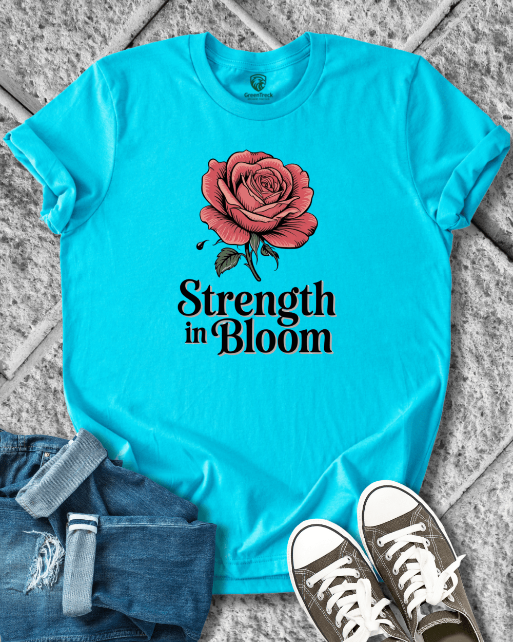 Strength in Bloom Tee