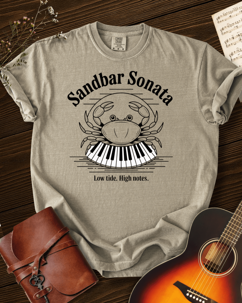 Sandbar Sonata T-shirt Comfort Colors