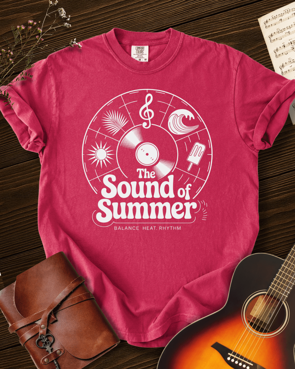The Sound of Summer T-shirt Comfort Colors