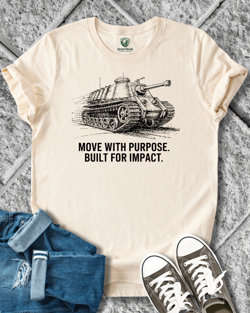 Built for Impact-Hand Drawn Tee