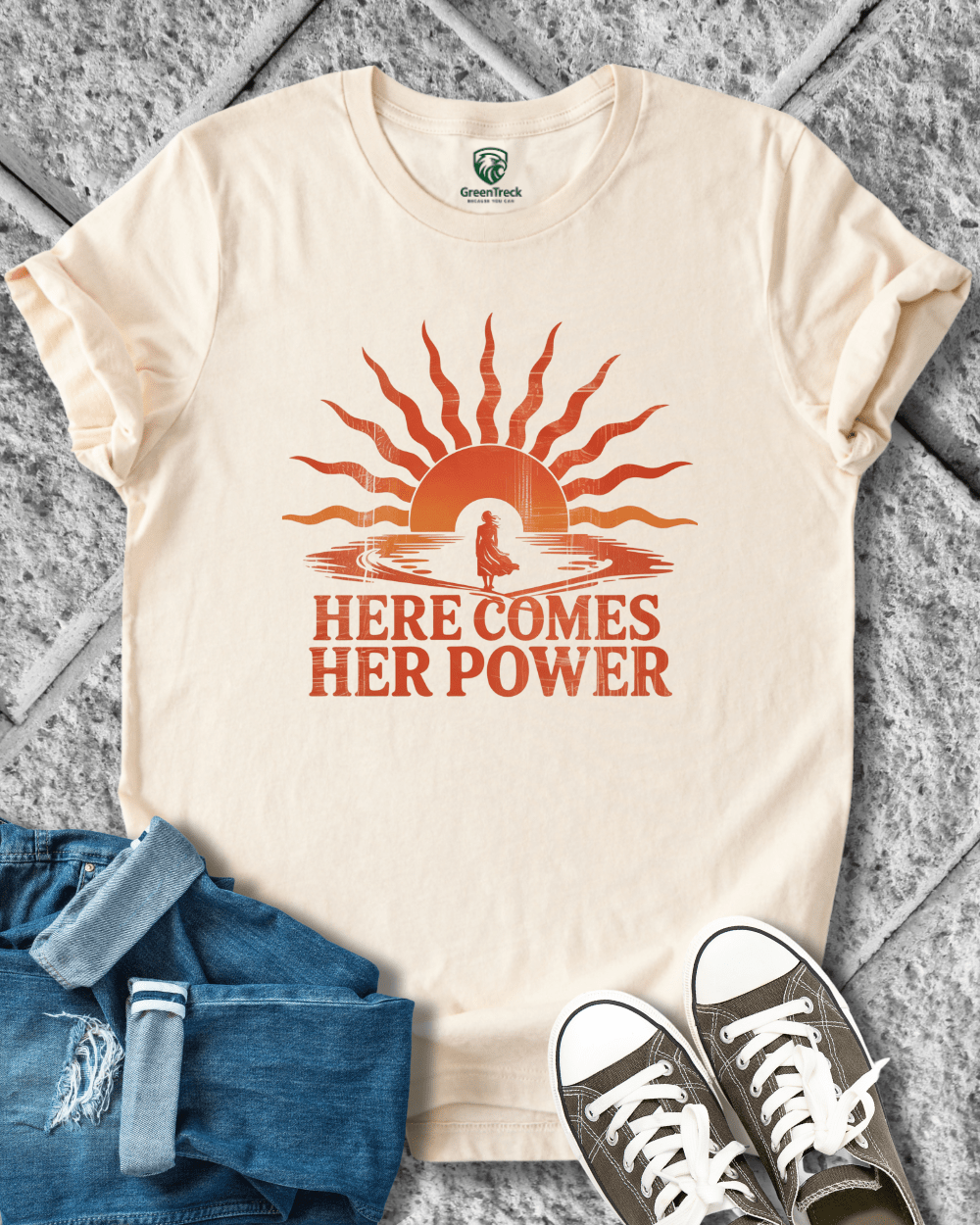 Here Comes Her Power Tee