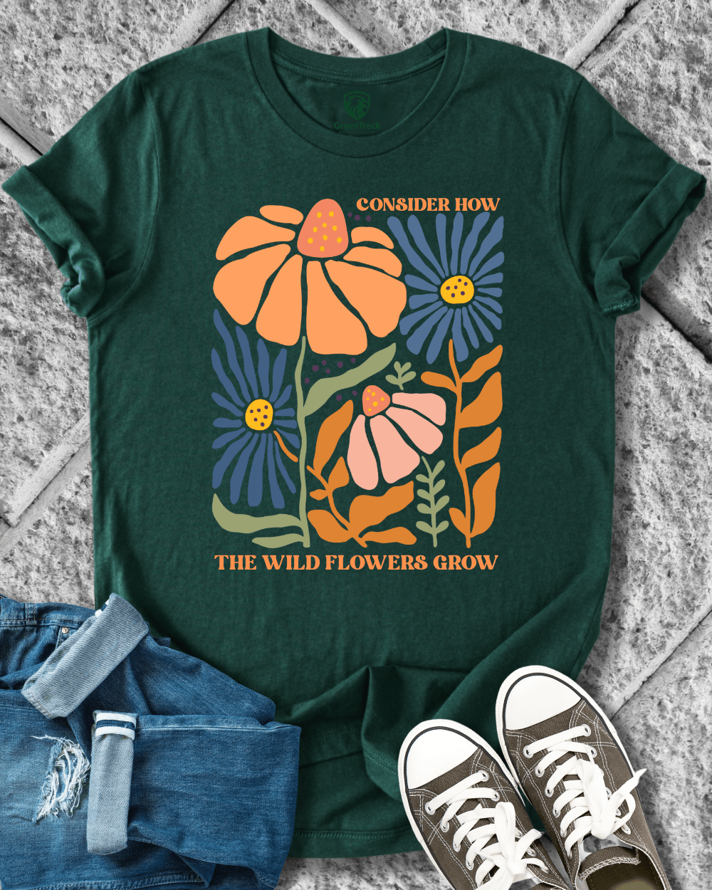 Wild Flowers Grow Tee