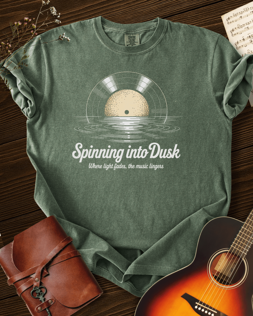 Spinning into Dusk T-shirt Comfort Colors