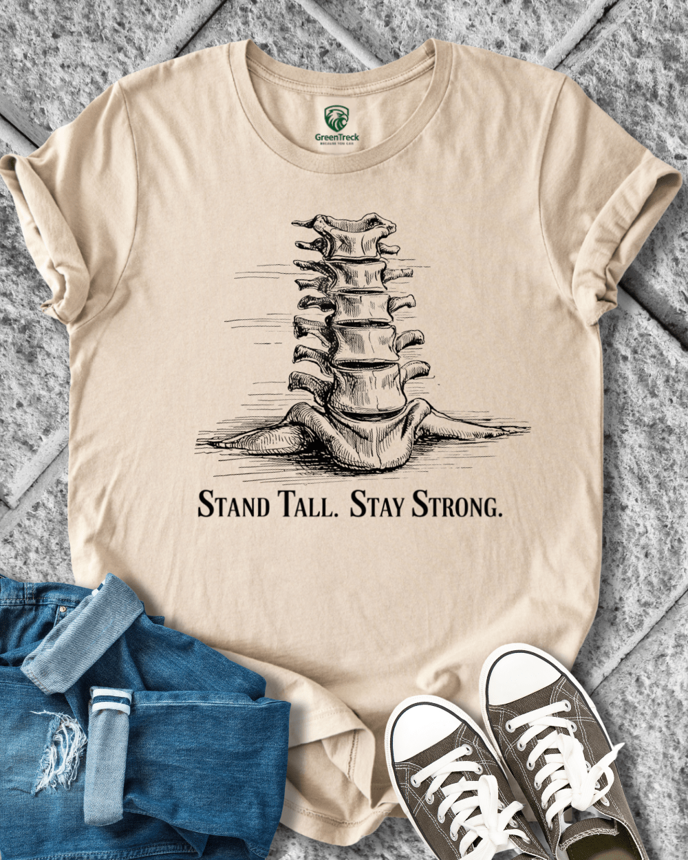 Stand Tall-Hand Drawn Tee