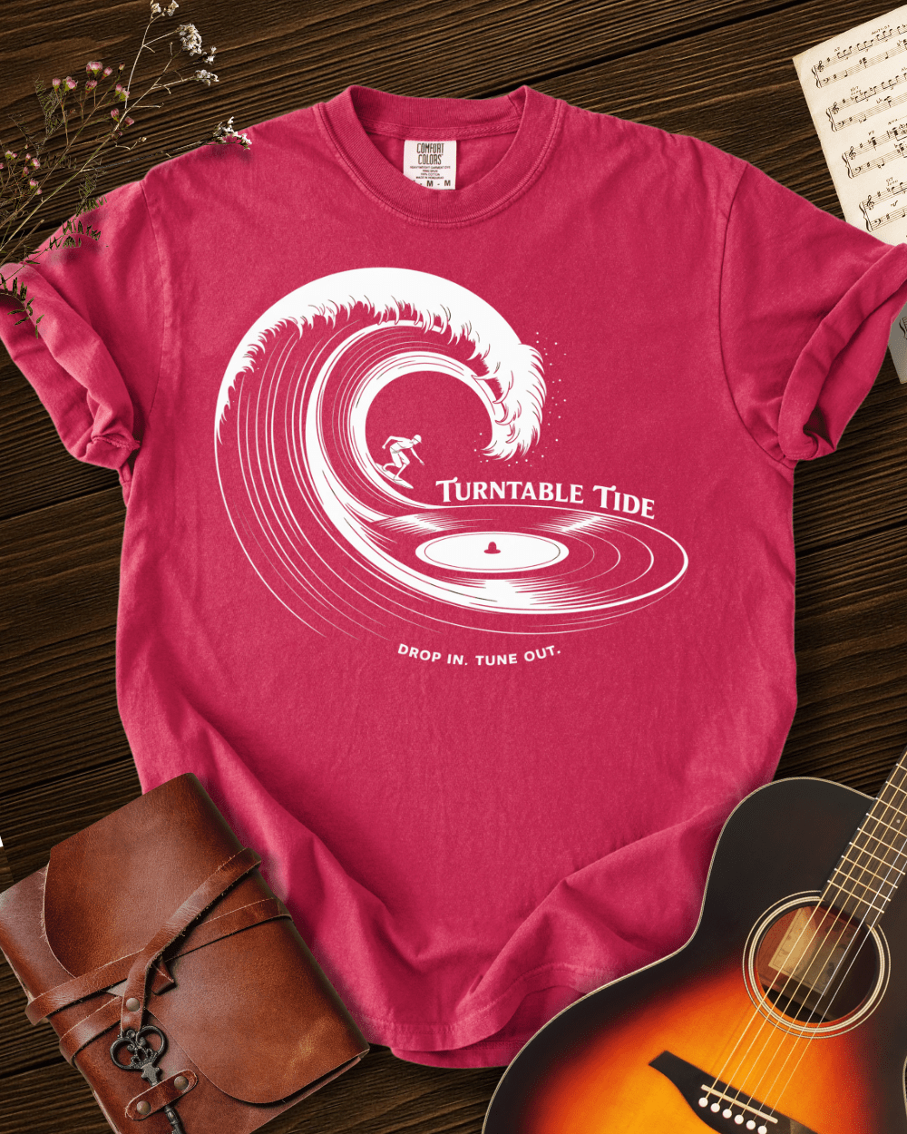 Turntable Tide T-shirt Comfort Colors