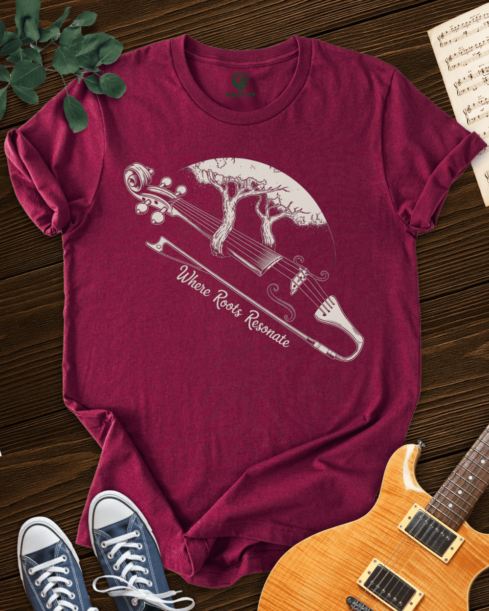 Where Roots Resonate T-shirt