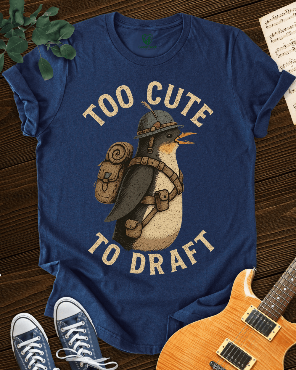 To Cute to Draft T-shirt