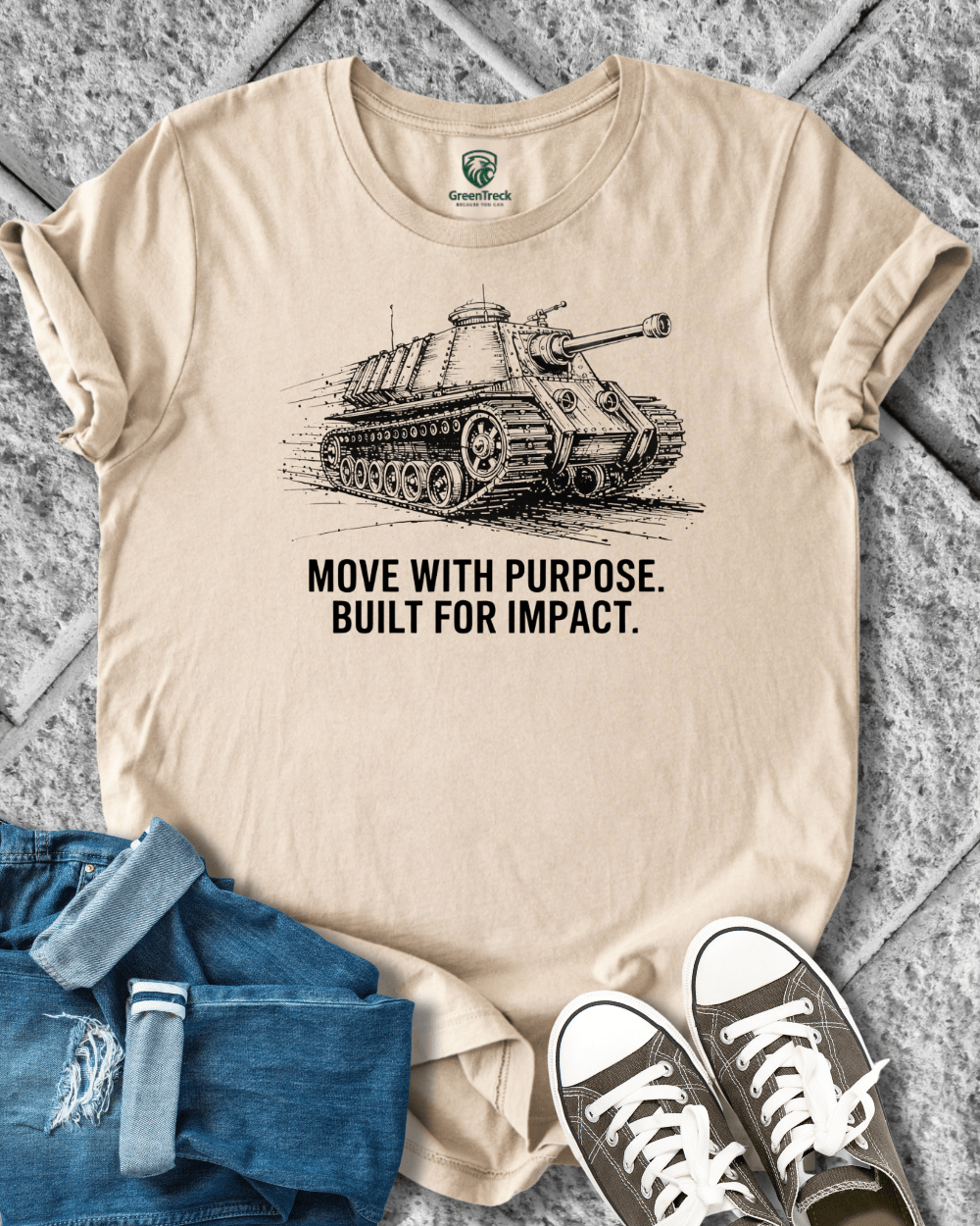 Built for Impact-Hand Drawn Tee