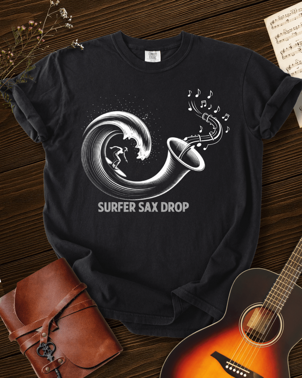 Super Sax Drop T-Shirt Comfort Colors