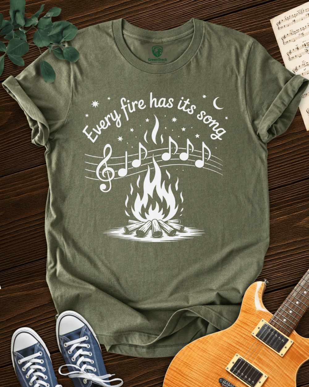 Every Fire Has Its Song T-shirt