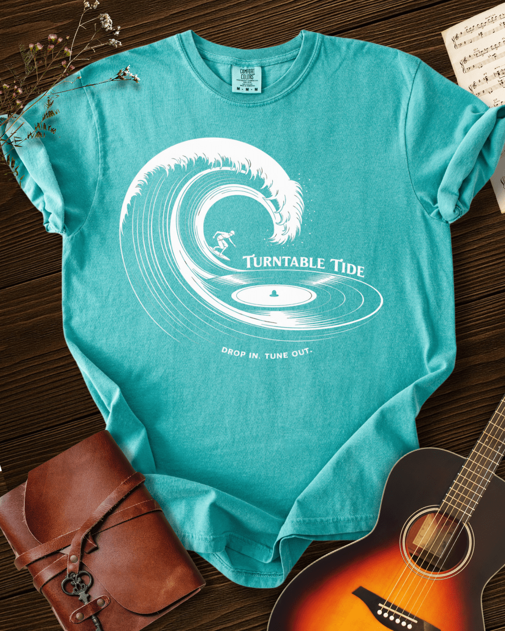 Turntable Tide T-shirt Comfort Colors