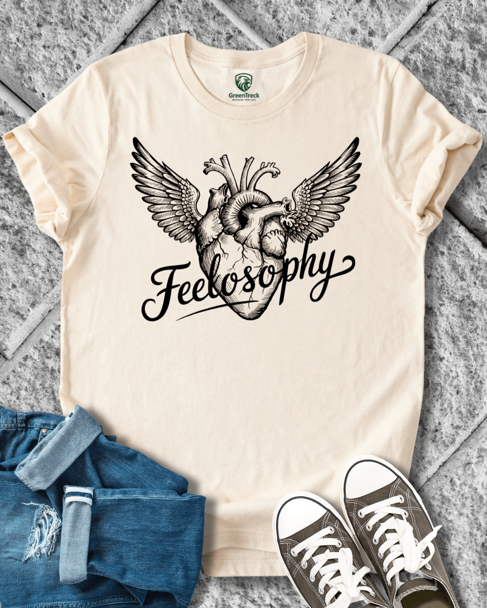 Feelosophy-Hand Drawn Tee