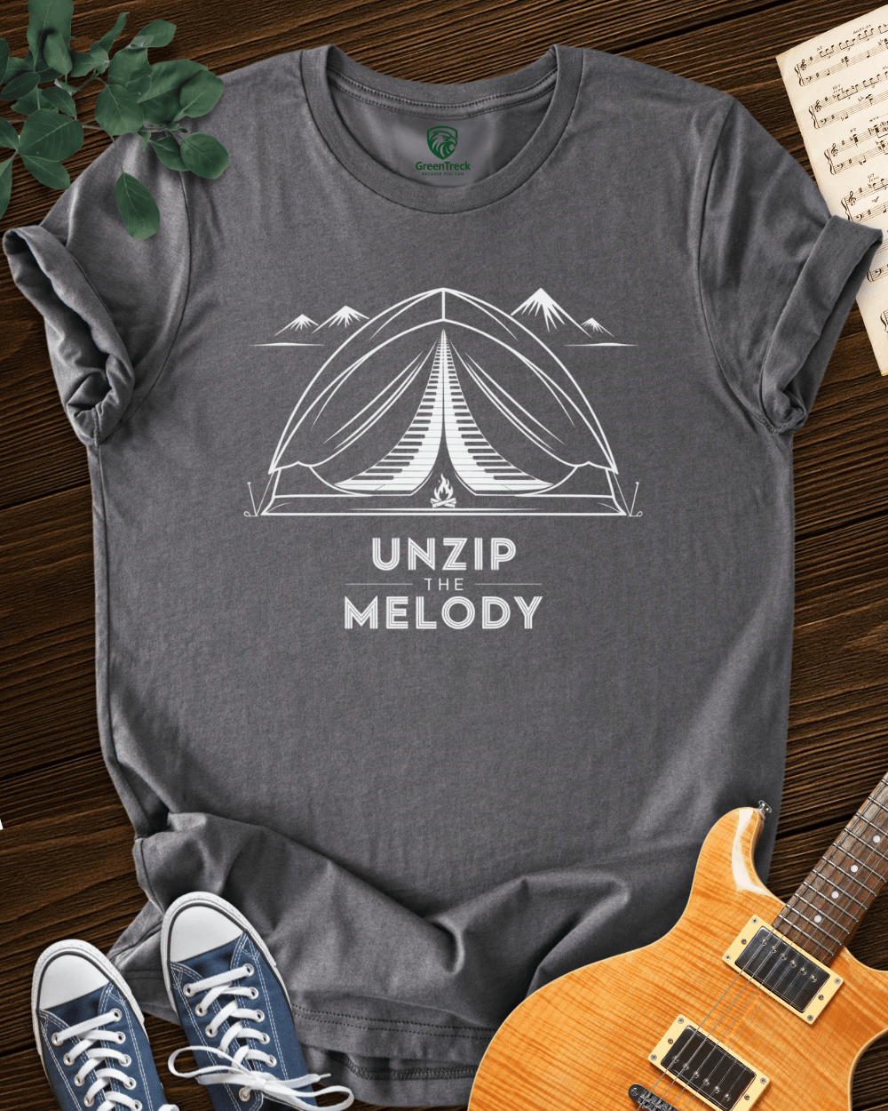 Unzip the Melody T-shirt