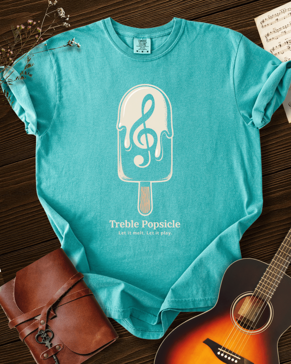 Treble Popsicle T-shirt Comfort Colors