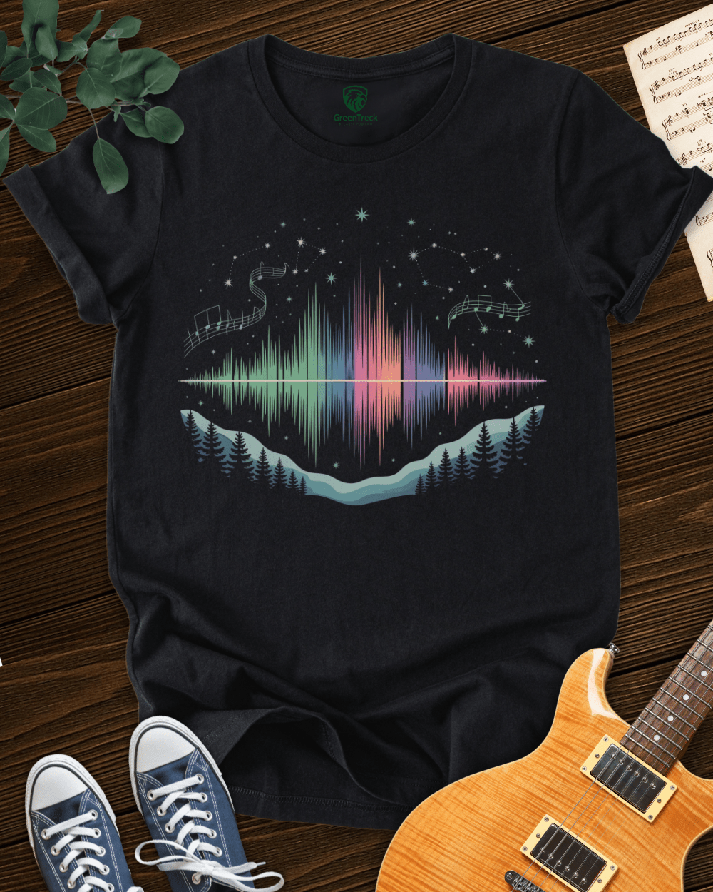 The Sky Sings in Silence T-shirt