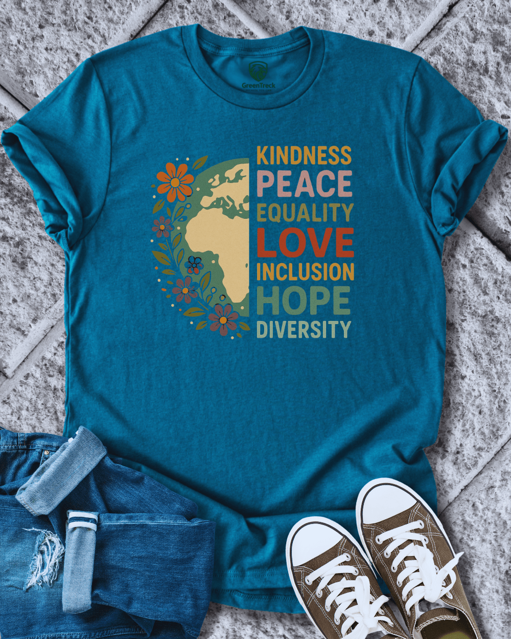 Kindness Peace Love Tee