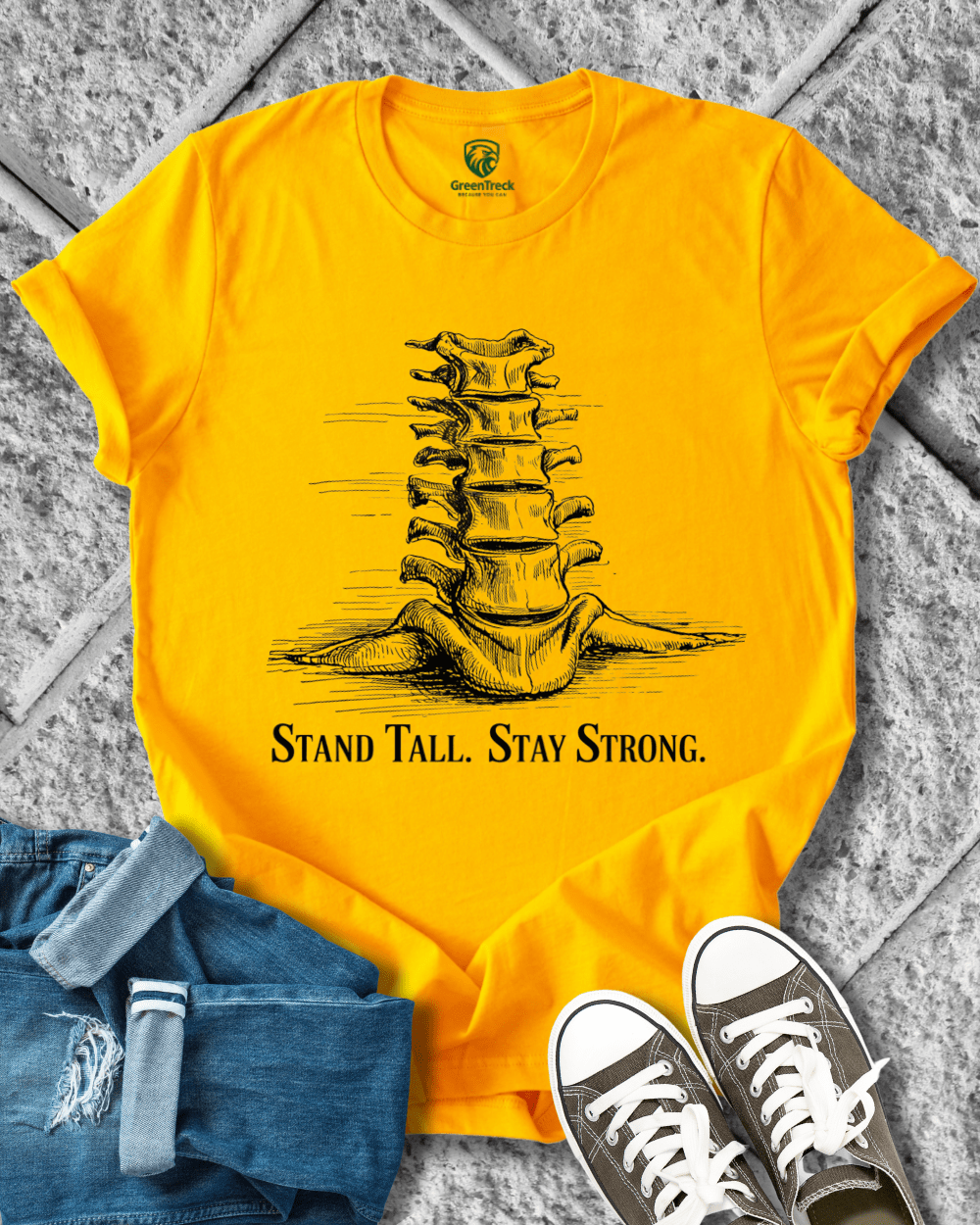 Stand Tall-Hand Drawn Tee