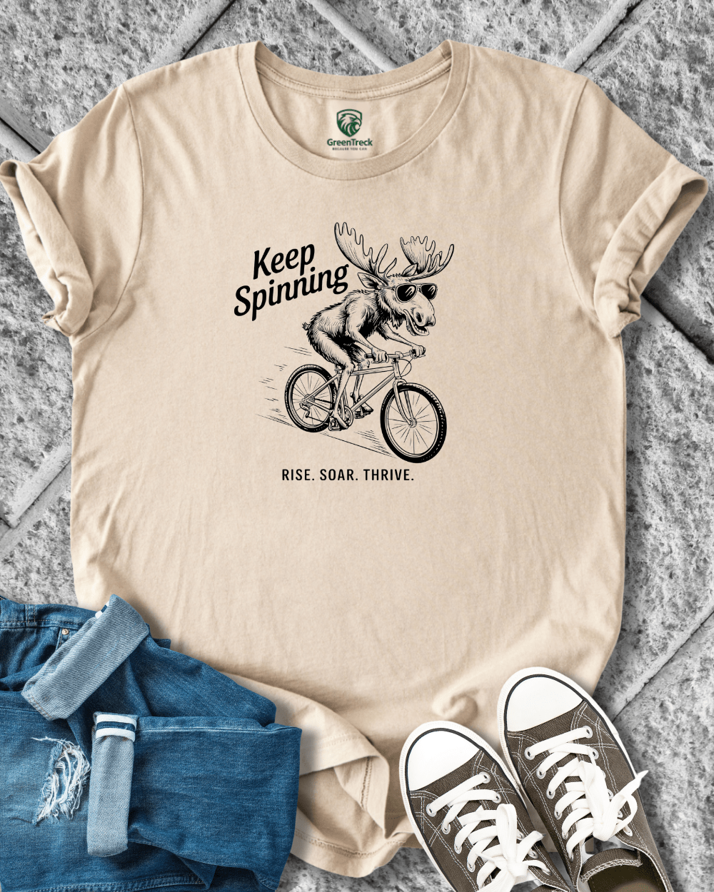 Keep Spinning Tee