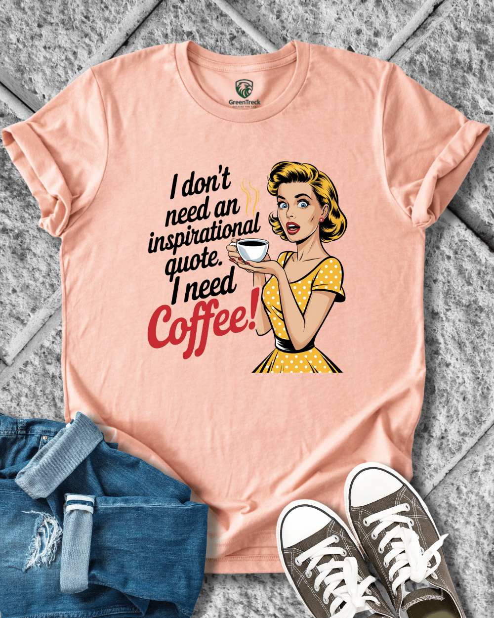 I Need Coffee Tee