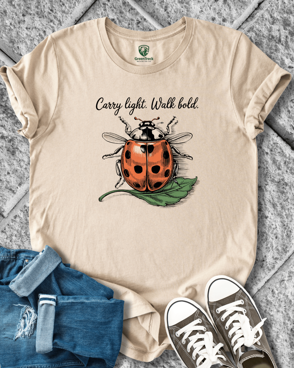 Carry Light. Walk Bold. Tee