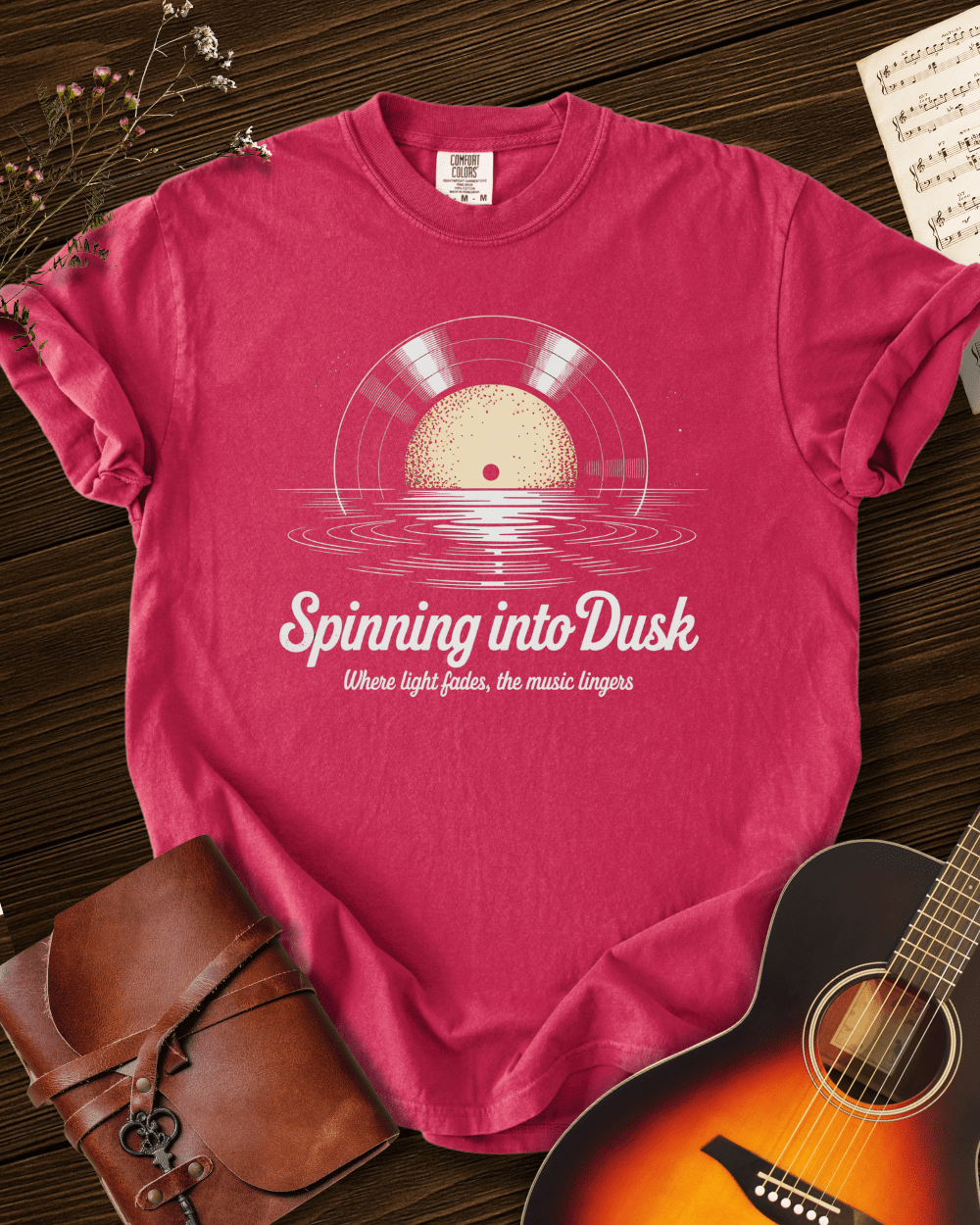 Spinning into Dusk T-shirt Comfort Colors