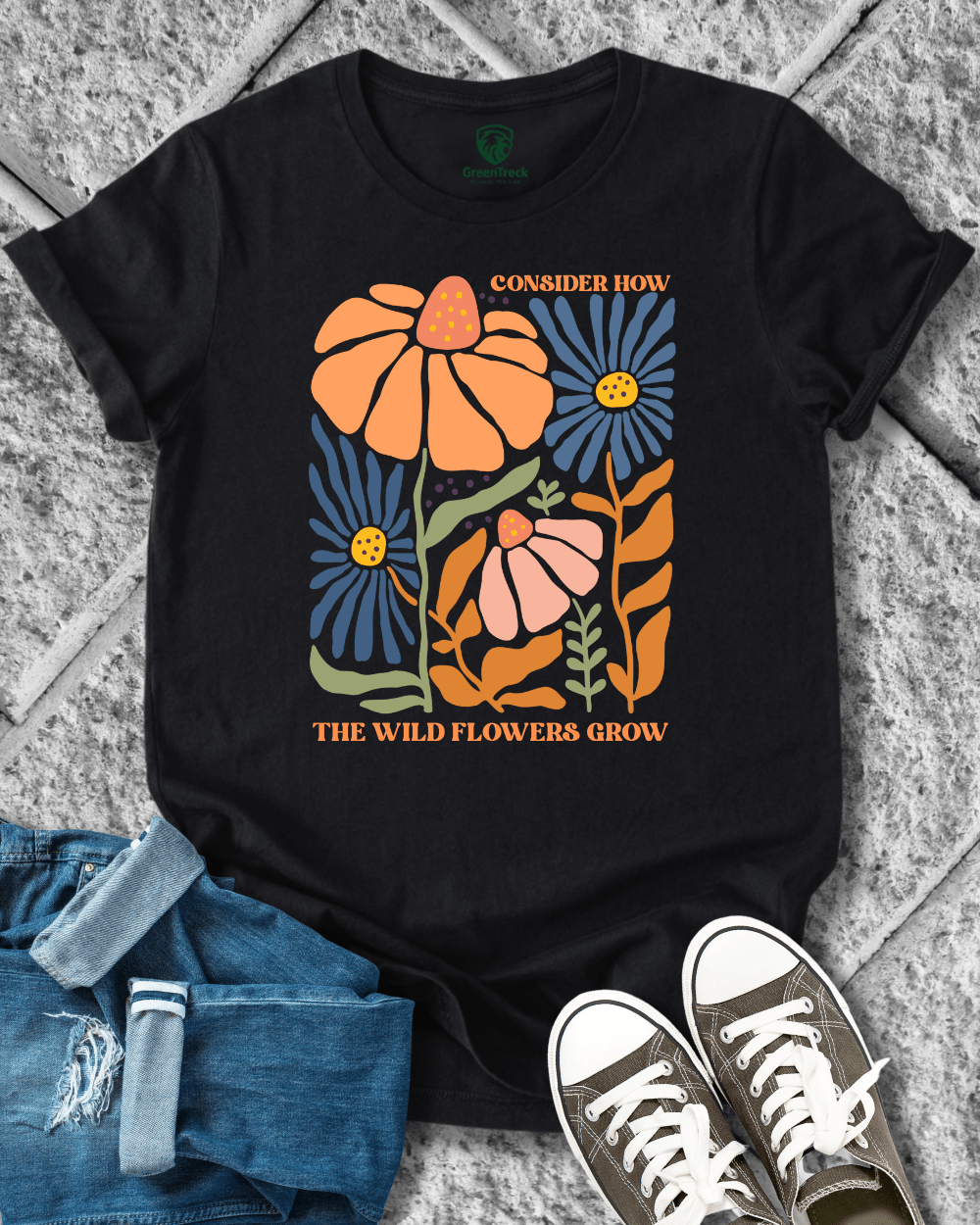 Wild Flowers Grow Tee