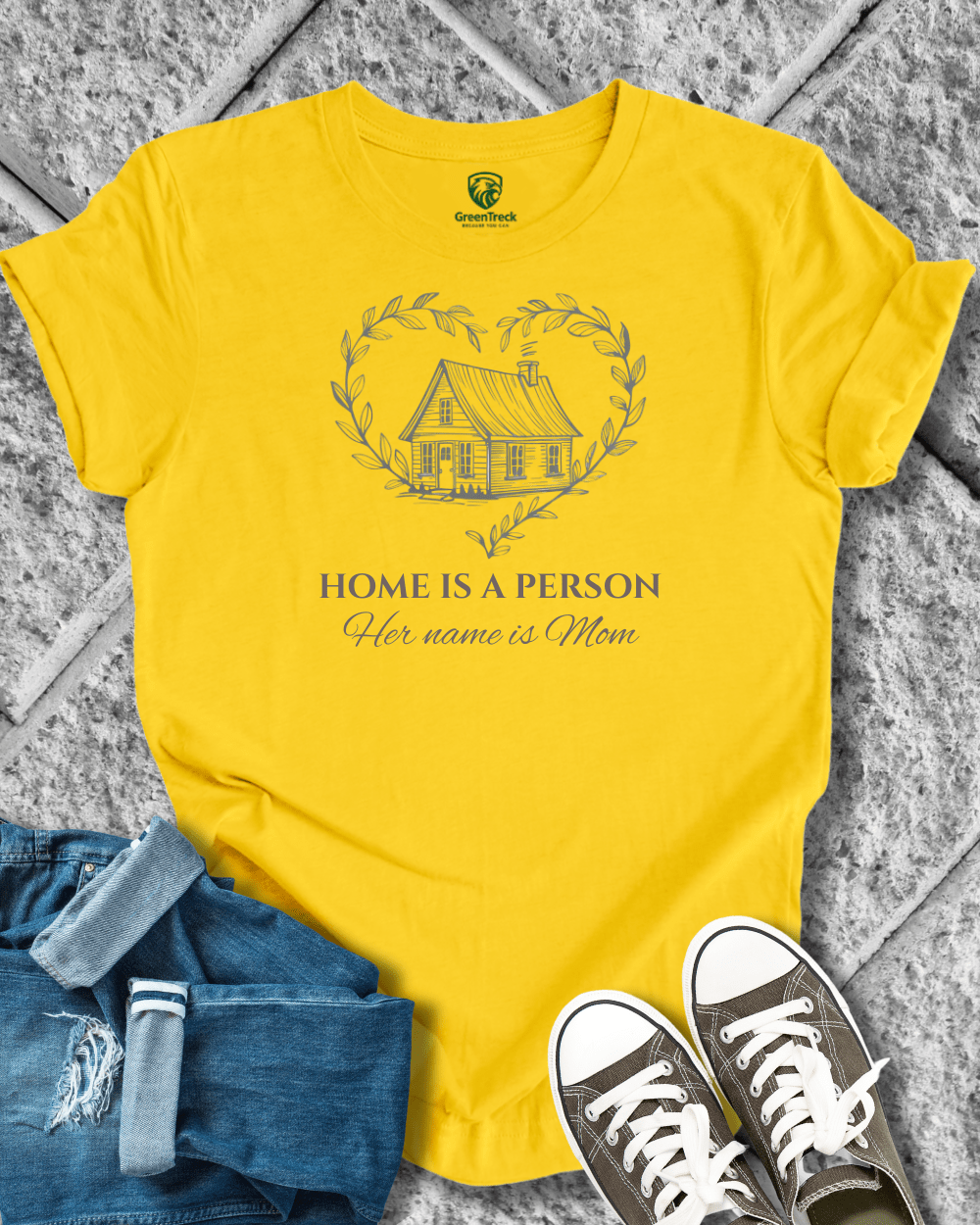 Home is Mom Tee