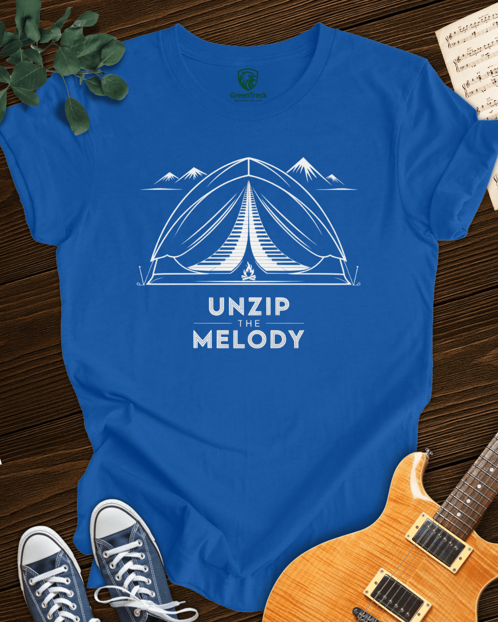 Unzip the Melody T-shirt