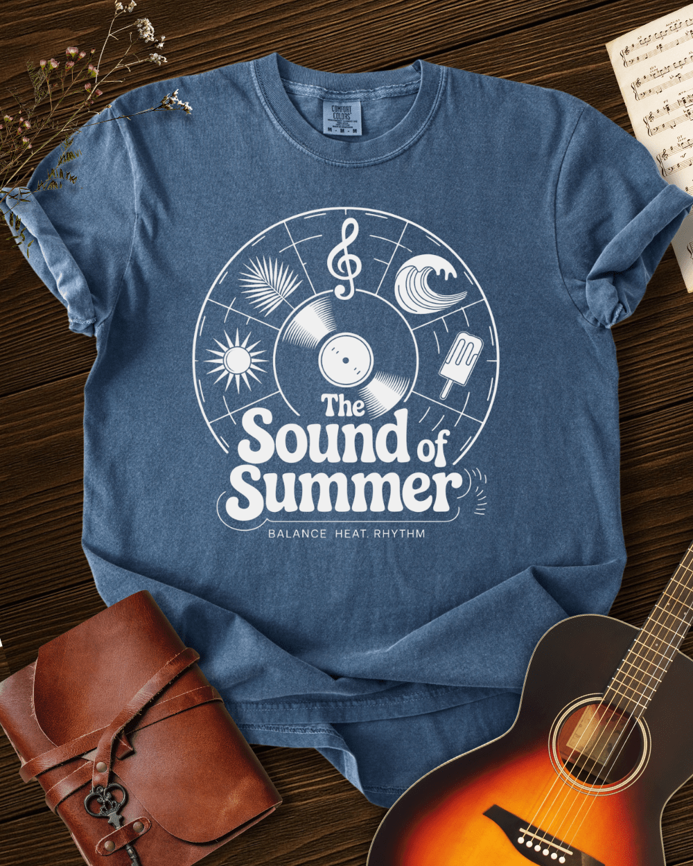 The Sound of Summer T-shirt Comfort Colors