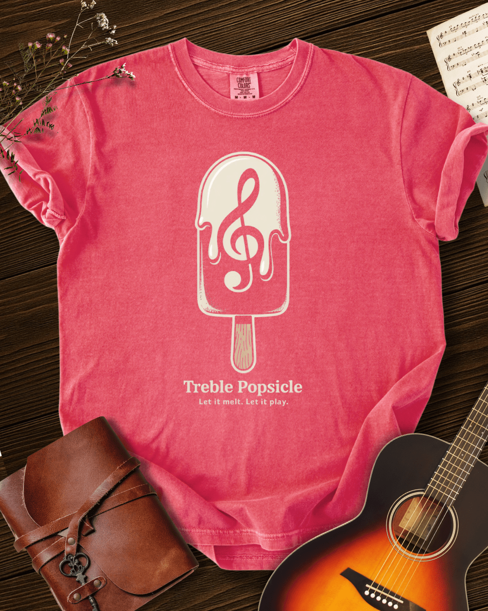 Treble Popsicle T-shirt Comfort Colors
