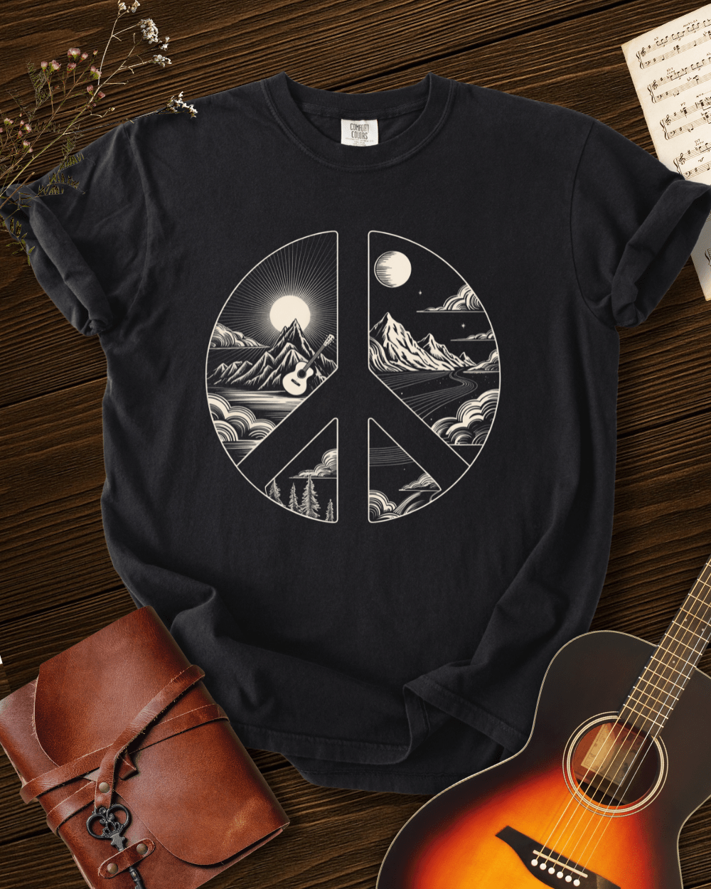 Love is in the Nature T-shirt Comfort Colors